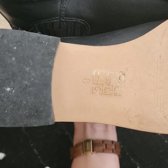 Madewell Chealsea black ankle boots sz 8 - Picture 3 of 5